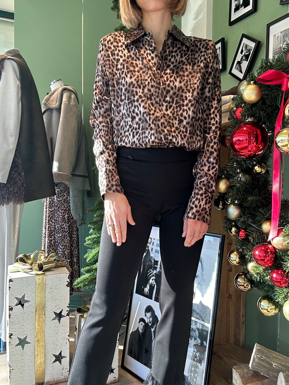 Camicia animalier Soallure
