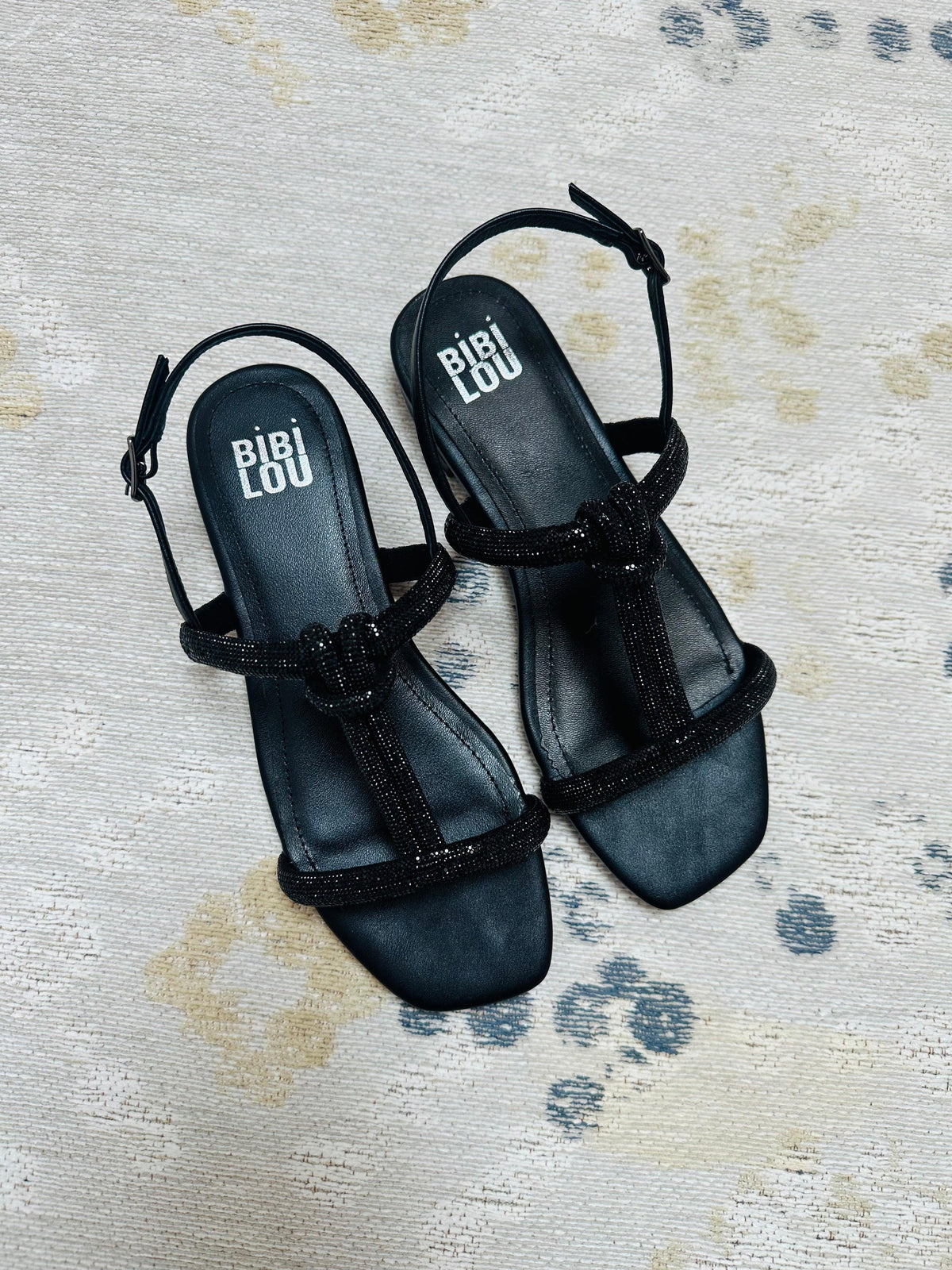 Sandaletto nero Bibilou