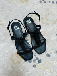 Sandaletto nero Bibilou