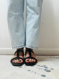 Sandaletto nero Bibilou