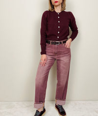 Jeans Mandy rosa antico