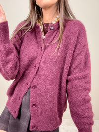 Cardigan bordeaux SoAllure