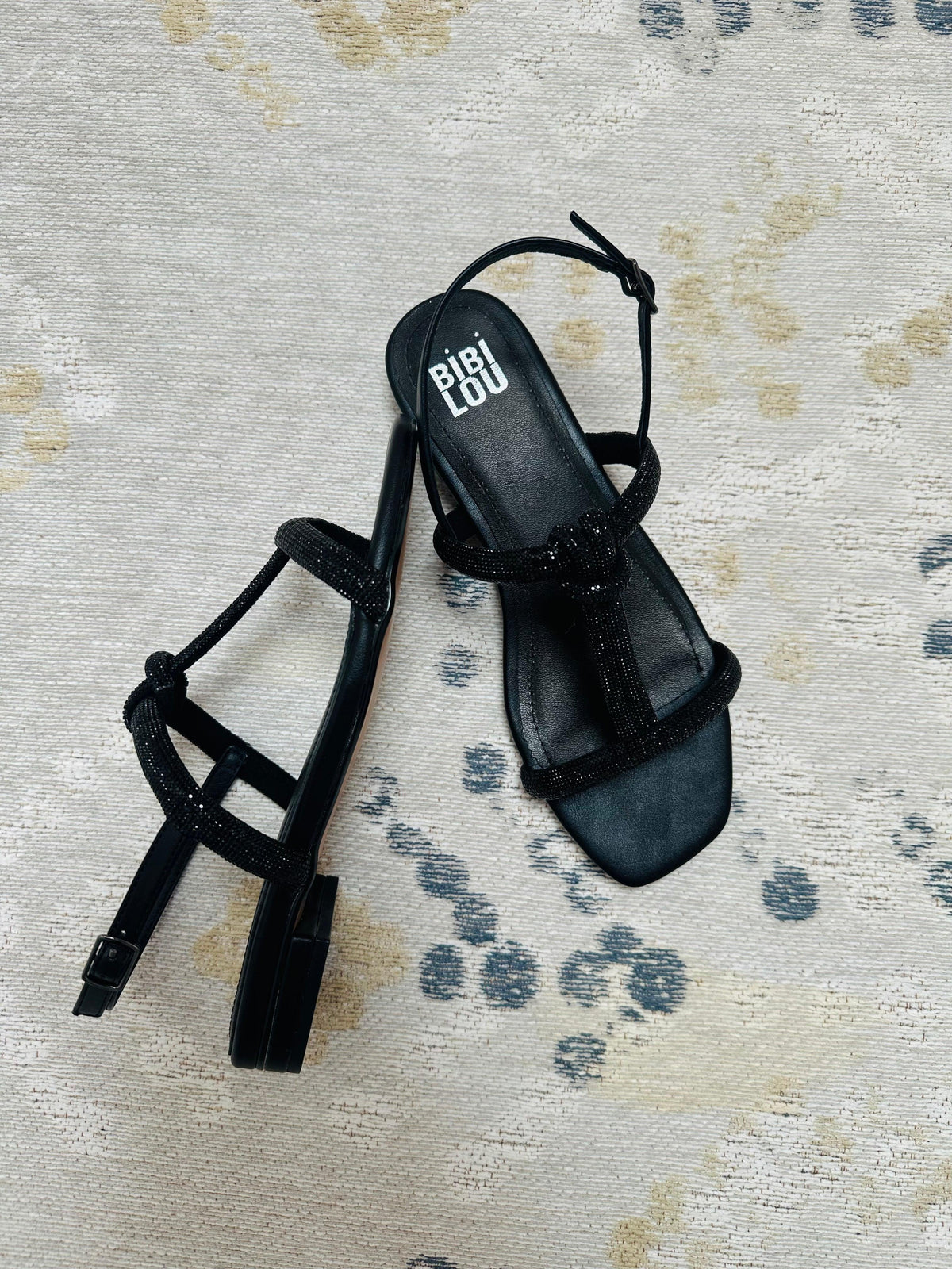 Sandaletto nero Bibilou