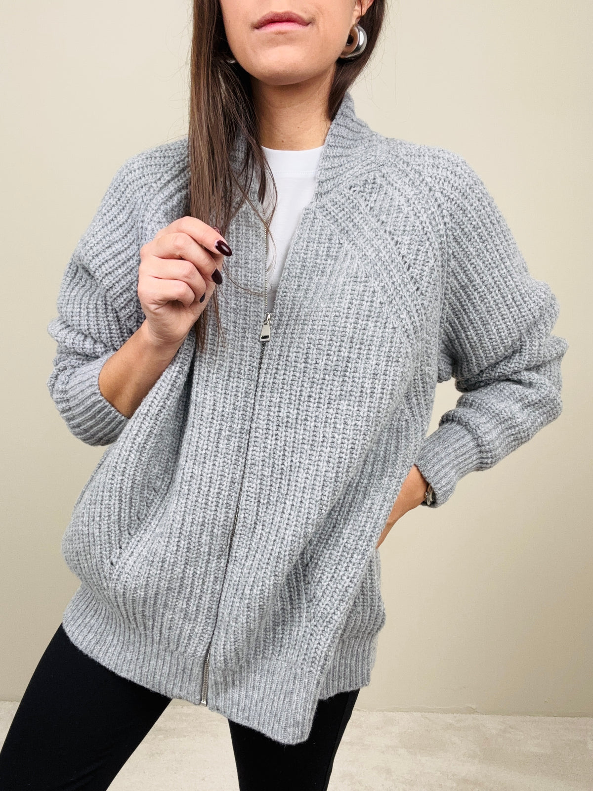 Bomber in maglia SoAllure