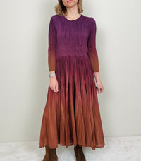 Abito lungo degradè