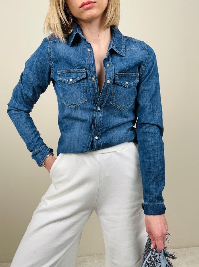 Camicia in jeans slim
