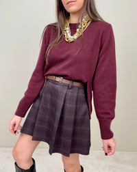 Gonna college con cinturina