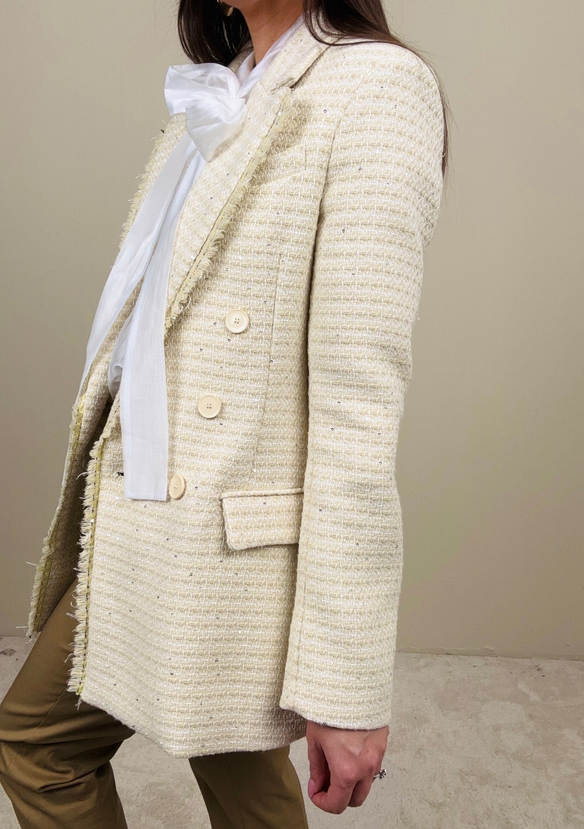 Giacca tessuto chanel (più colori)