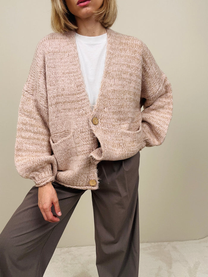 Cardigan mélange Haveone
