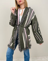 Cardigan righe verticali (più colori)