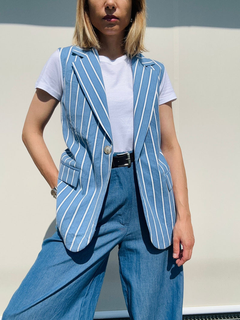 Gilet righe