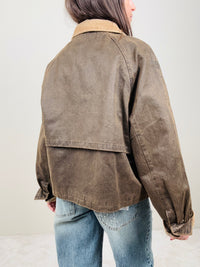 Giubbino Barbour effetto invecchiato