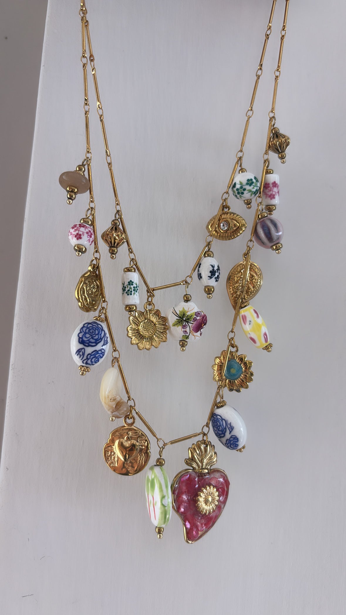 Collana cuore sacro (più colori)