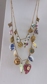 Collana cuore sacro (più colori)