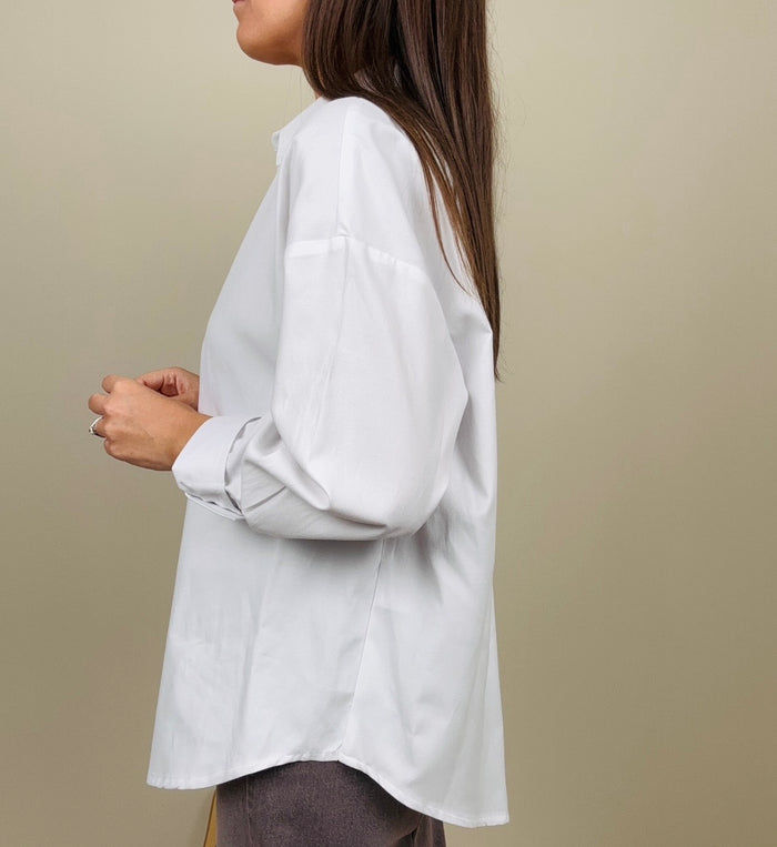 Camicia over bianca