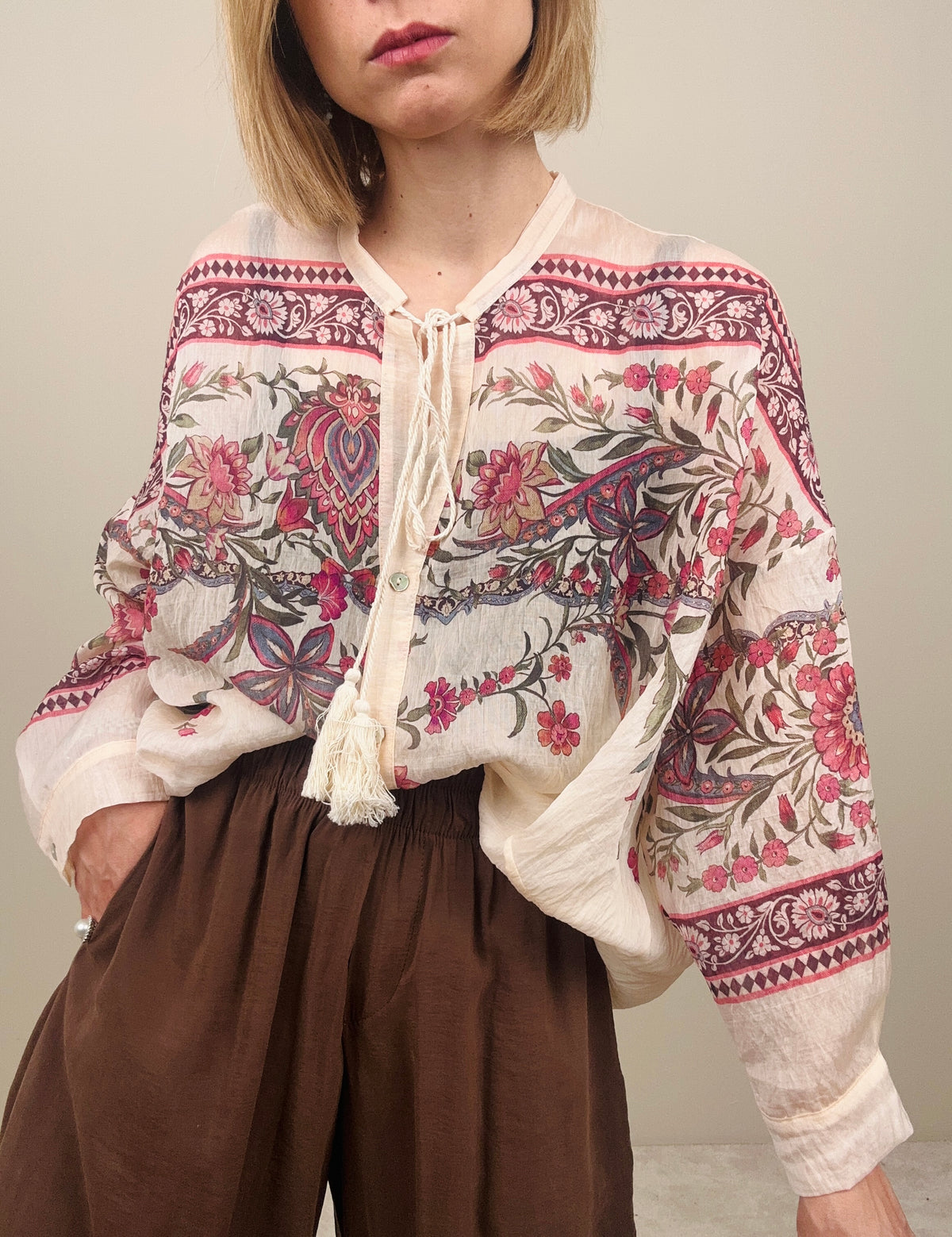 Camicia floreale