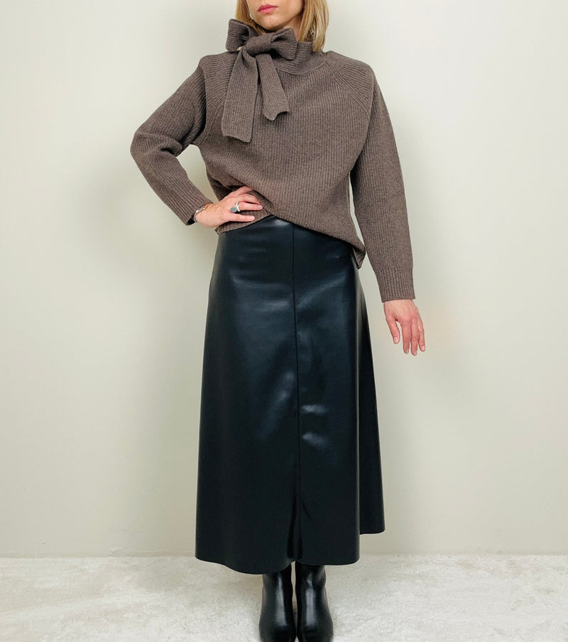 Gonna in ecopelle (più colori)