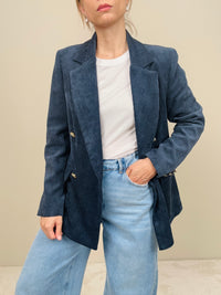 Blazer in velluto