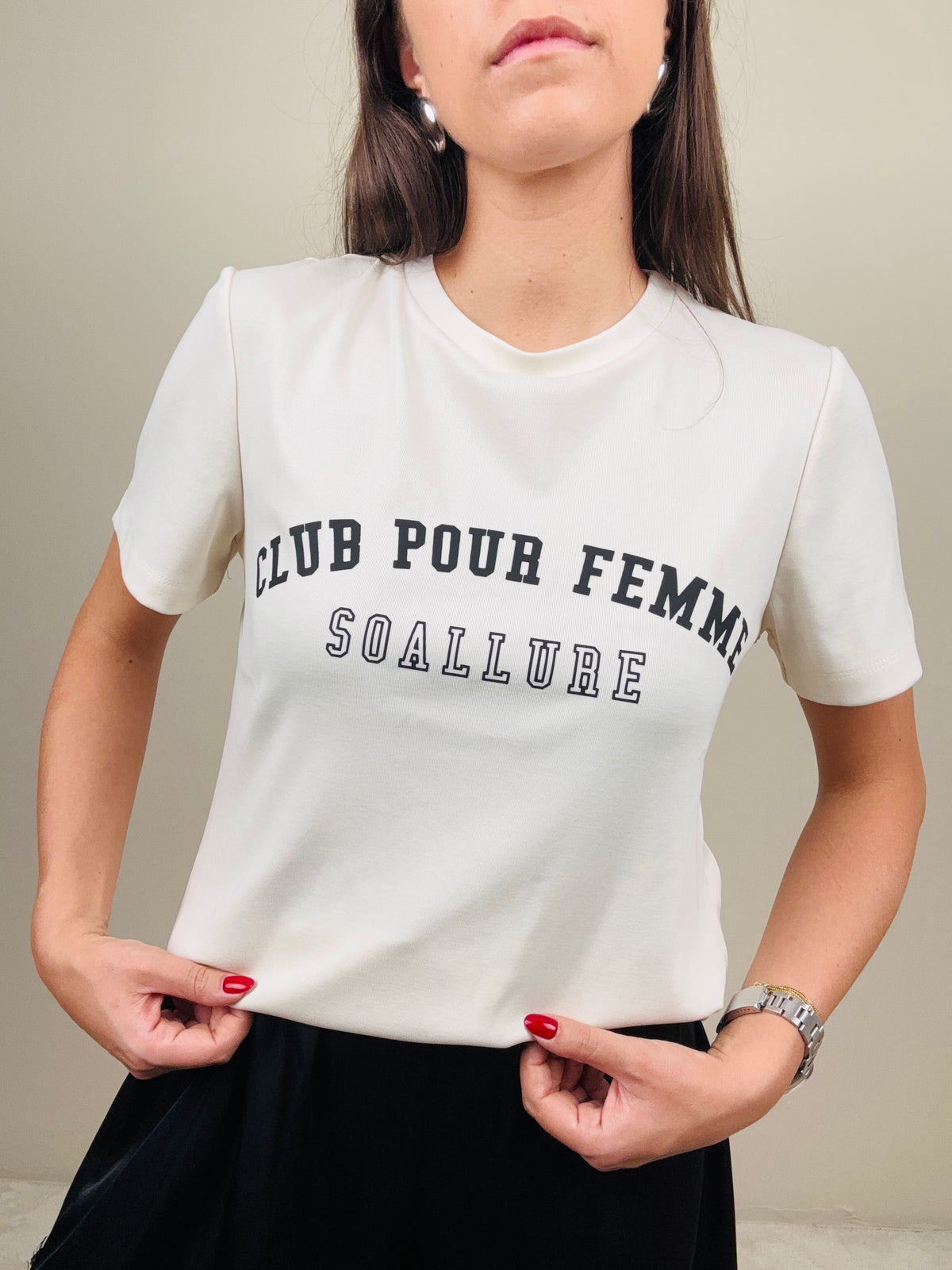 T-shirt Club pour femme