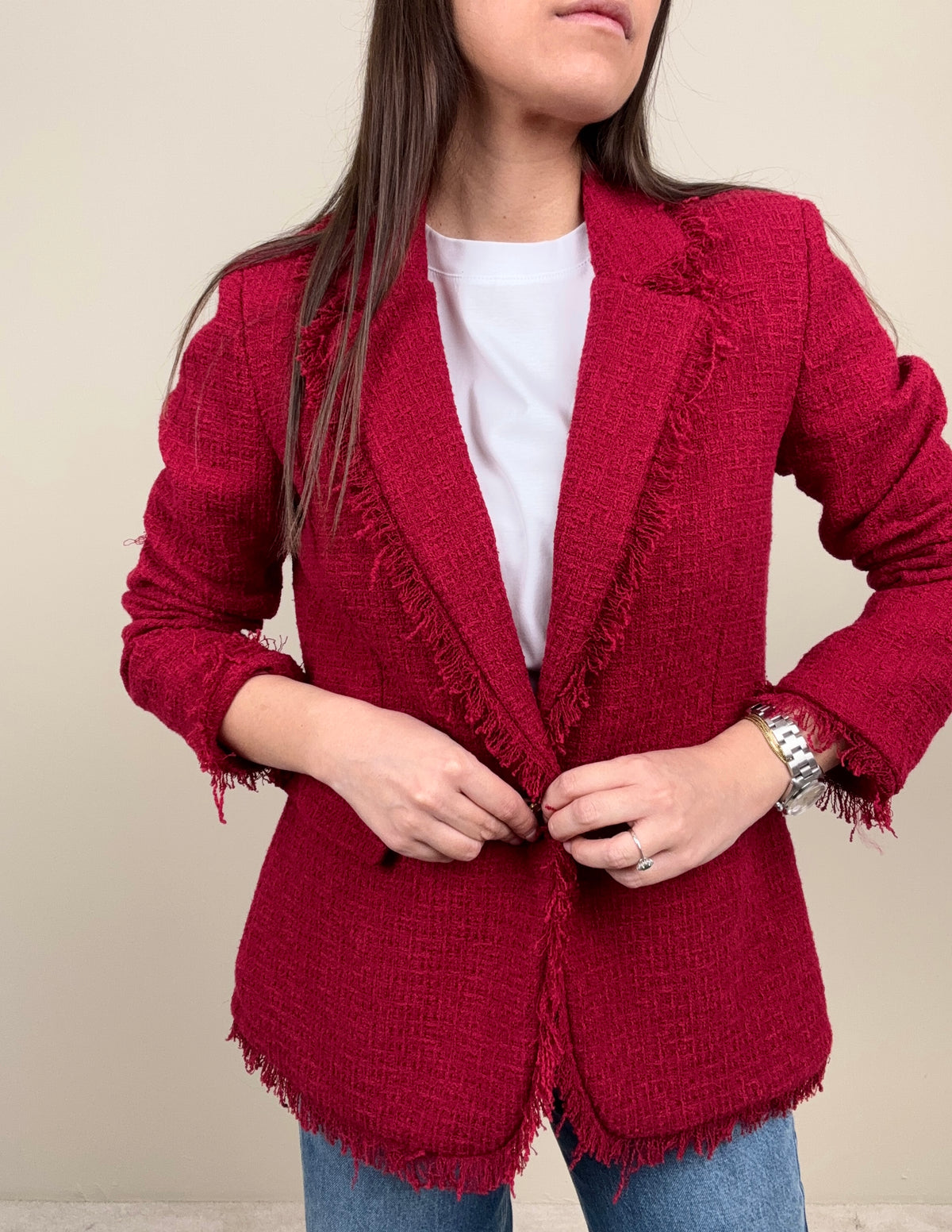 Blazer chanel rosso