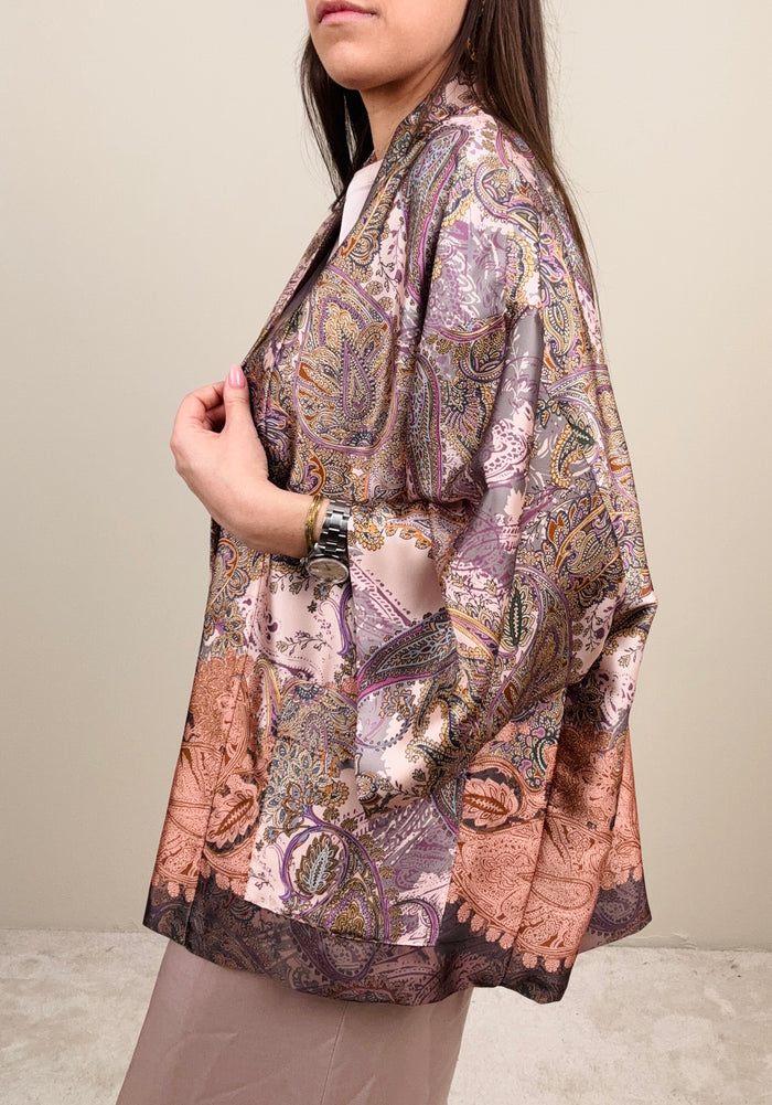 Kimono fantasia rosa
