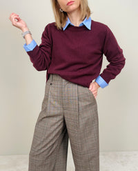 Maglioncino girocollo 100%lana