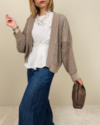 Cardigan traforato (più colori)