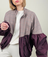 Bomber in fantasia bordeaux