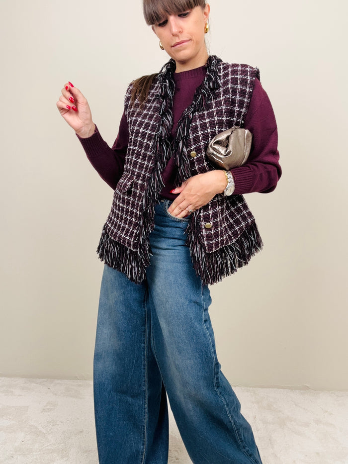 Gilet Paris bordeaux