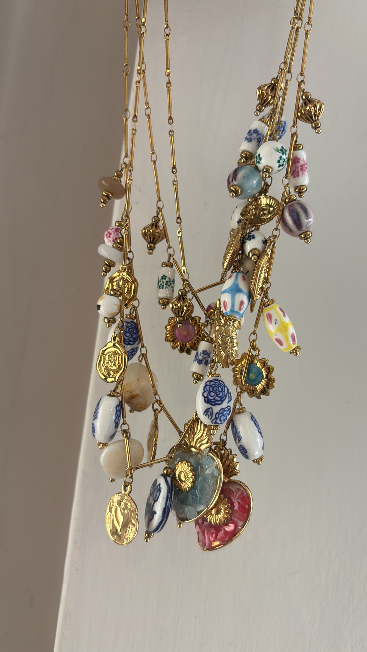 Collana cuore sacro (più colori)