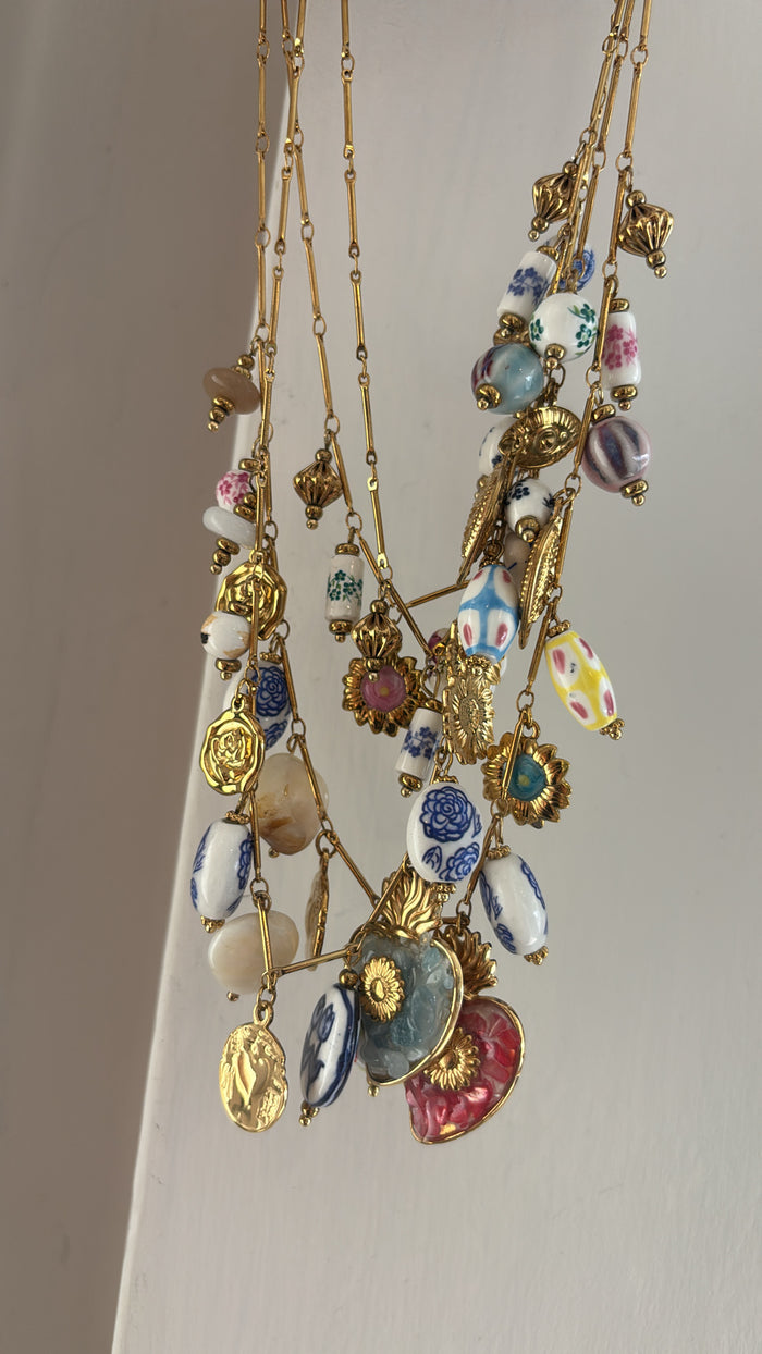 Collana cuore sacro (più colori)