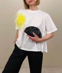 T-shirt morbida in cotone e modal