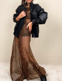 Abito leopardato