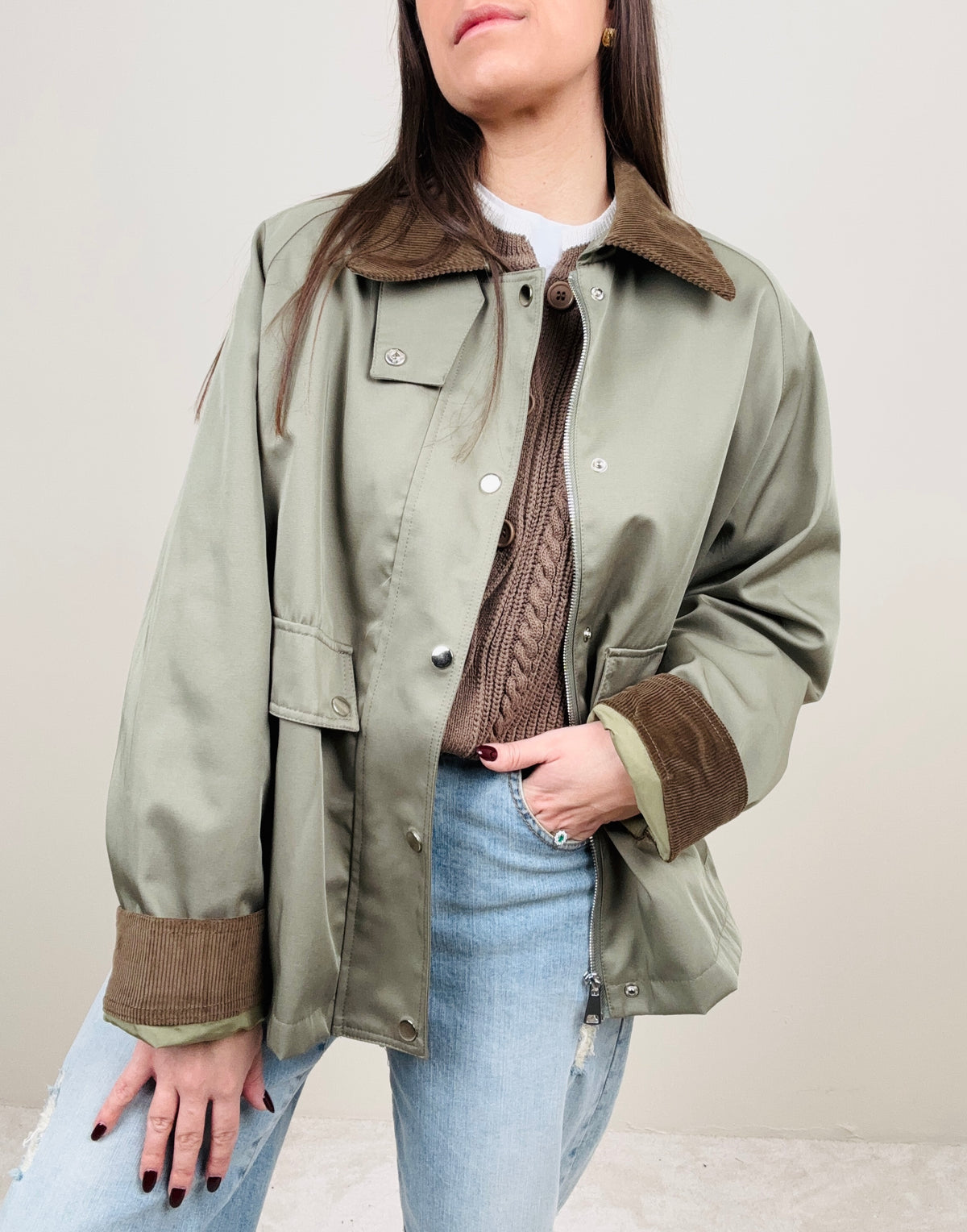 Giubbino York verde