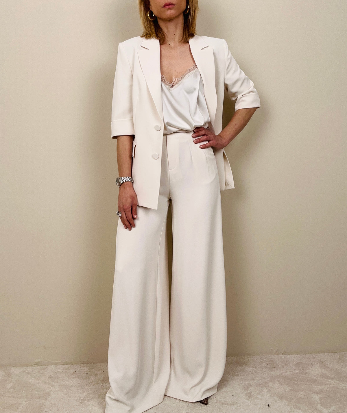 Pantalone completo burro