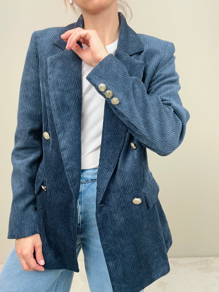 Blazer in velluto