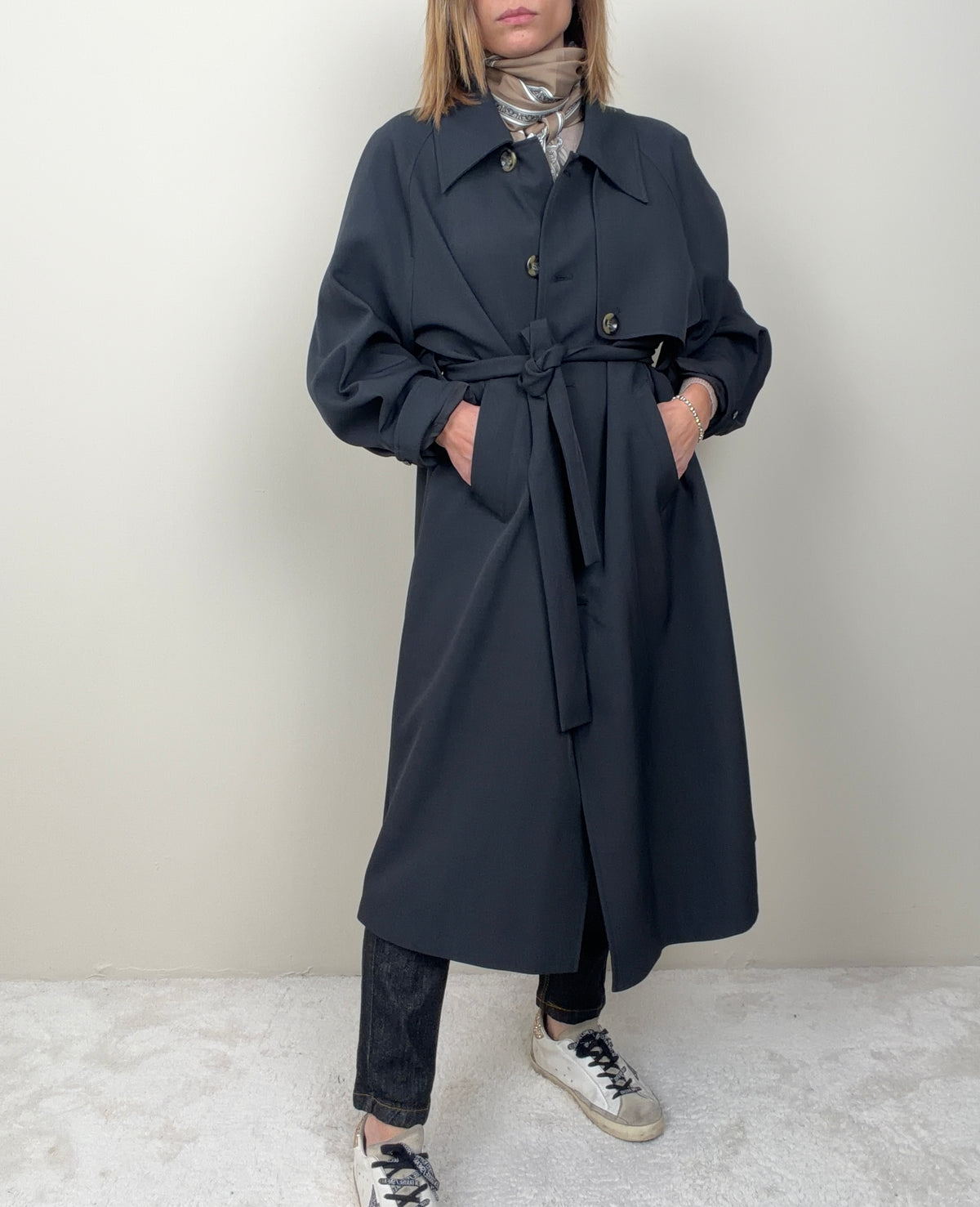 Trench coat con piumino