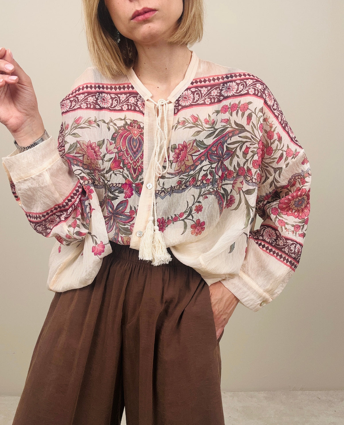 Camicia floreale