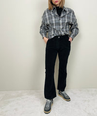 Pantalone trombetta in velluto (più colori)