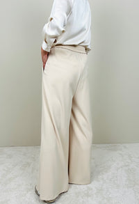 Pantalone ampio burro