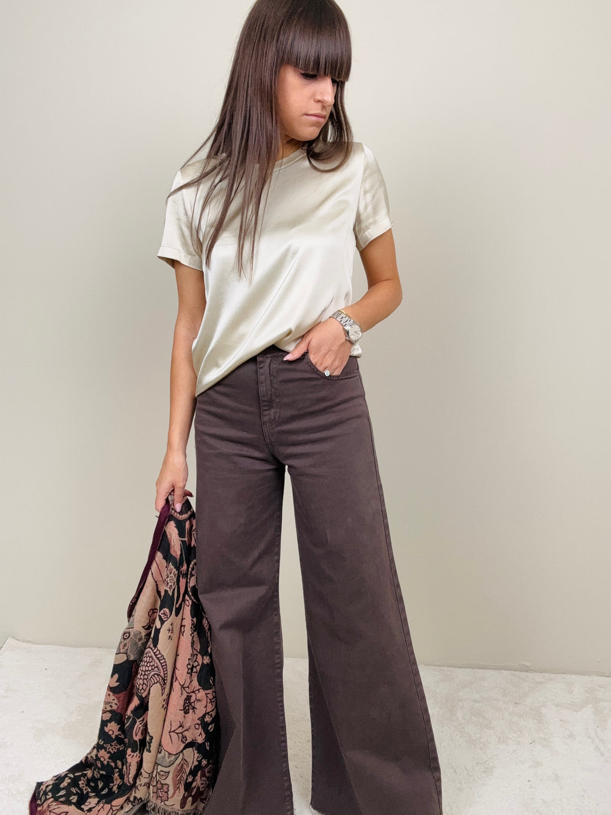 Jeans cioccolato SoAllure