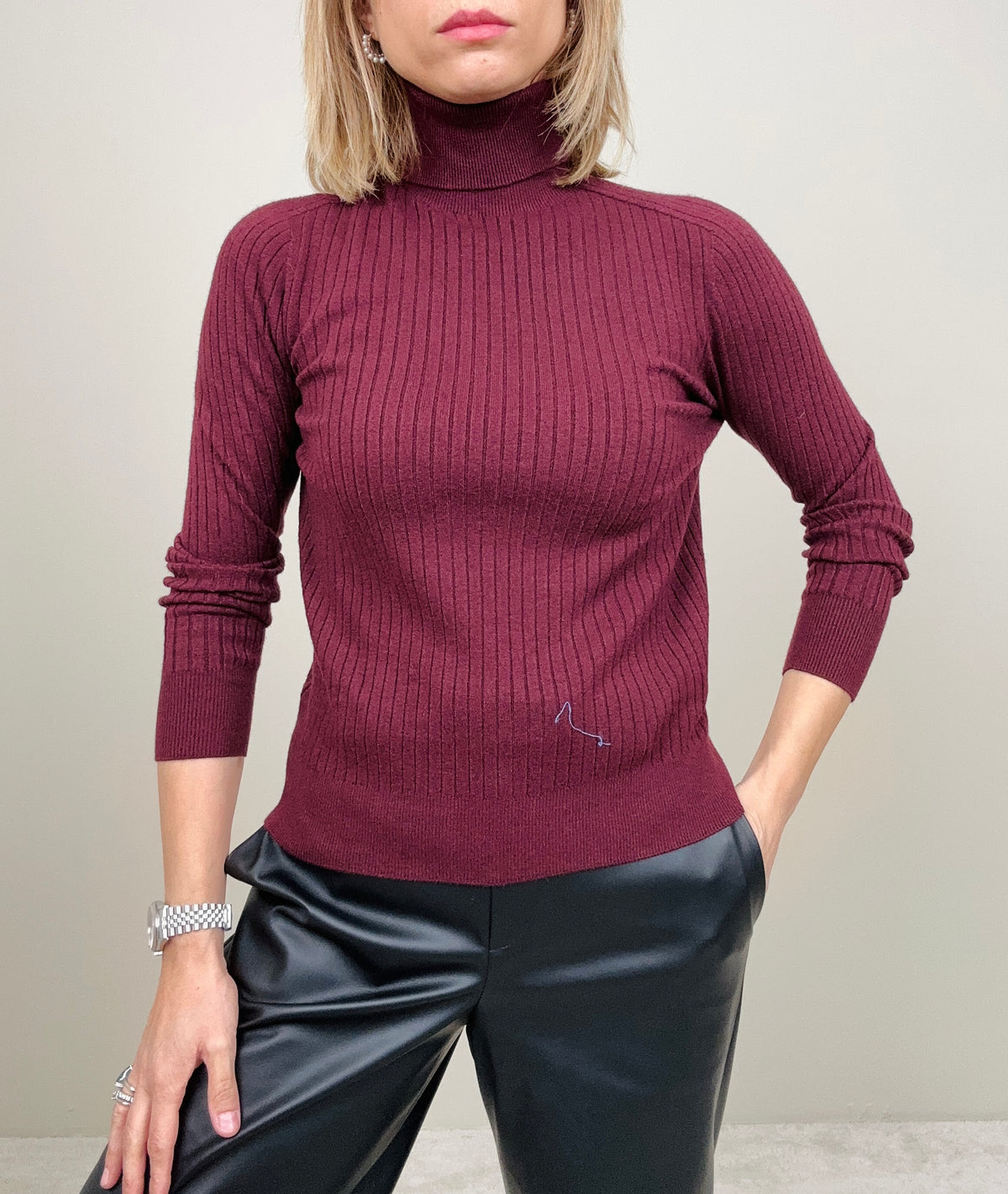 Dolcevita a costine (più colori)