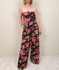 Pantalone fantasia floreale
