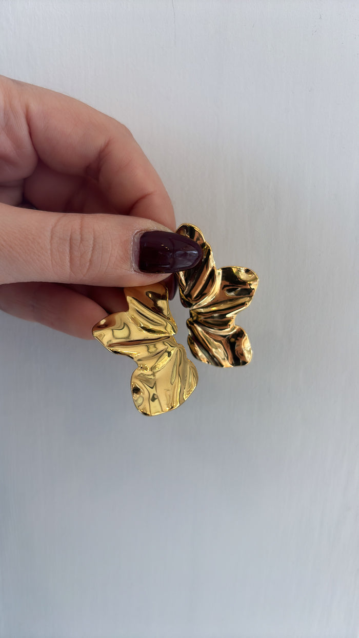 Orecchini mezzo fiore (più colori)