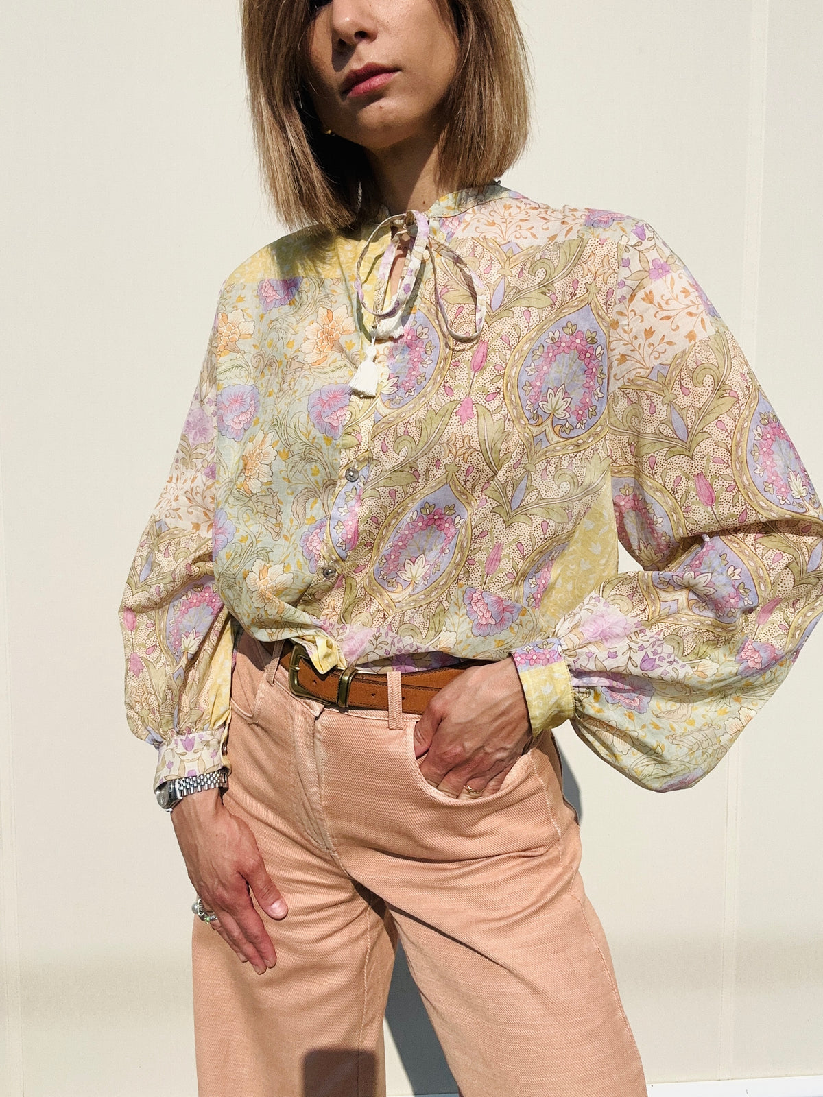 Camicia multicolor