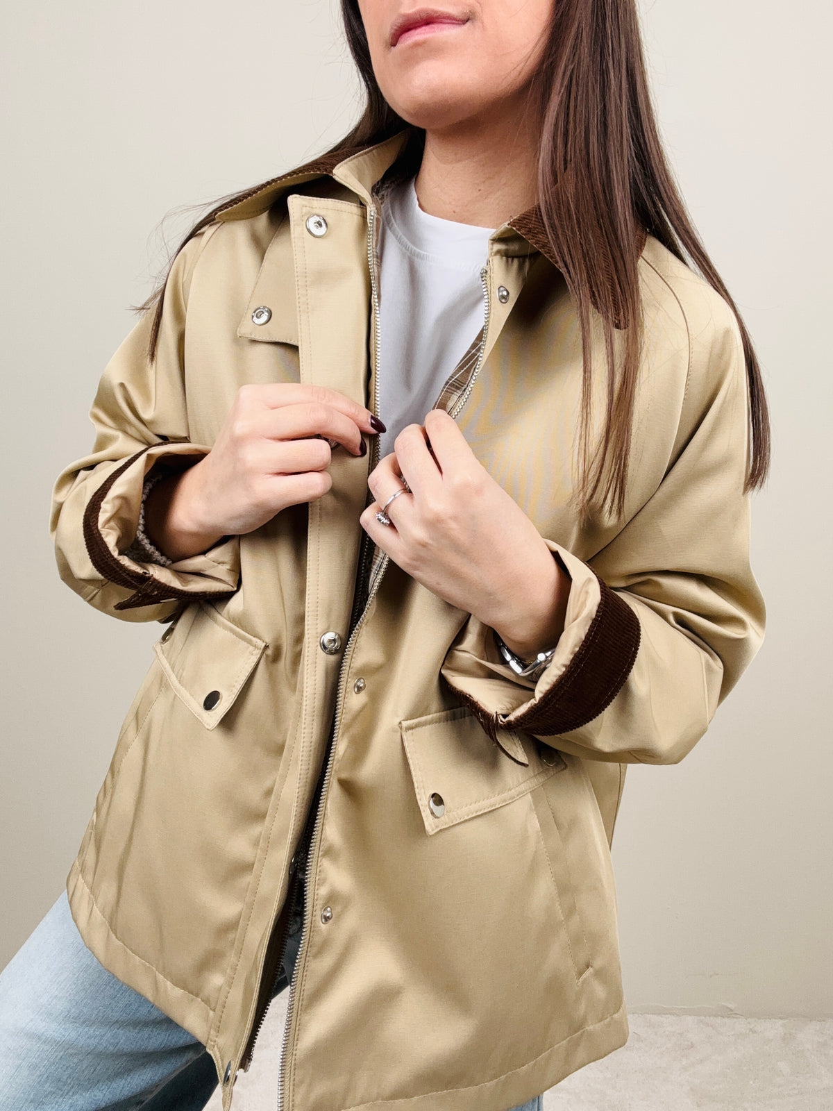 Giubbino York beige