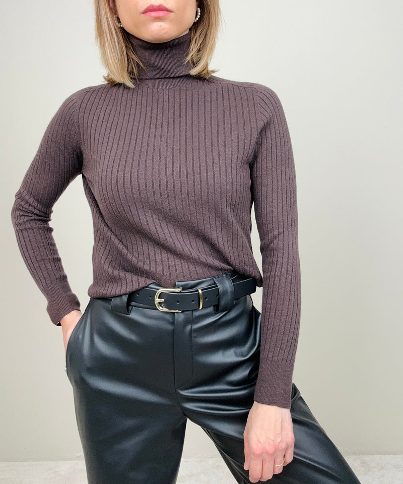 Dolcevita a costine (più colori)