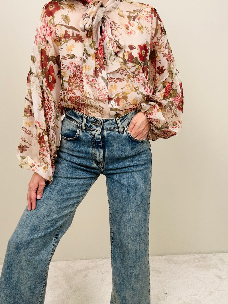 Jeans gamba dritta