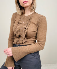 Maglioncino sottile a costine (più colori)