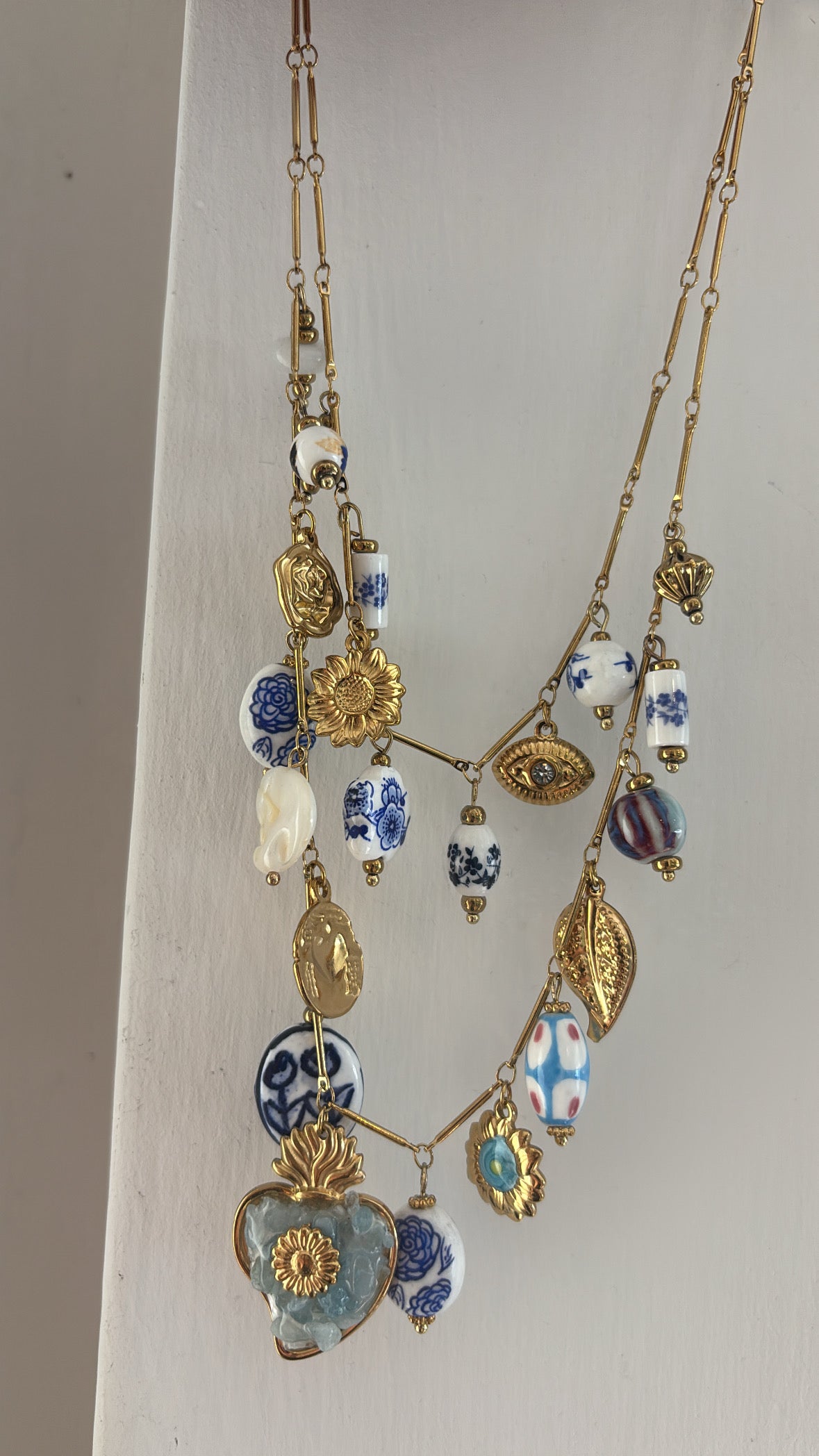 Collana cuore sacro (più colori)